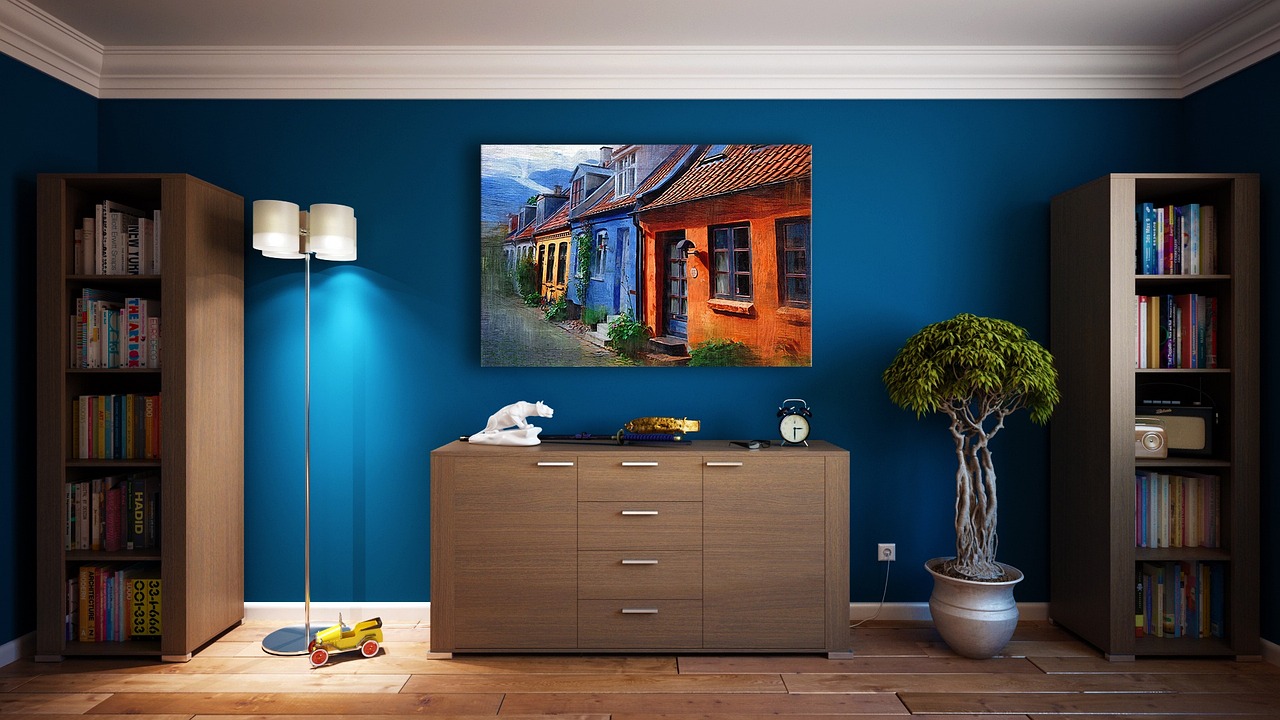 Slaapkamer met zacht, rustgevend lichtontwerp.